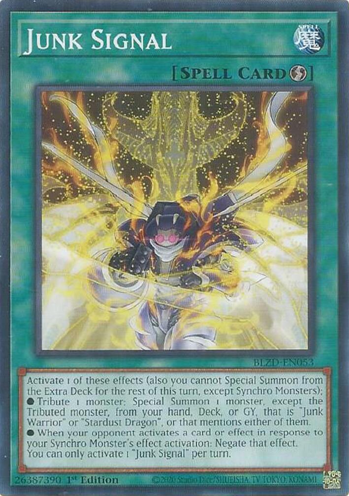 Junk Signal [BLZD-EN053] Common | Exor Games Truro