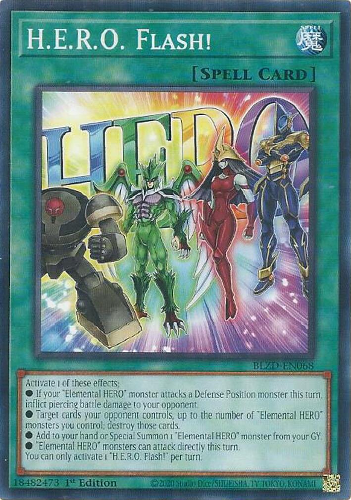 H.E.R.O. Flash! [BLZD-EN068] Common | Exor Games Truro