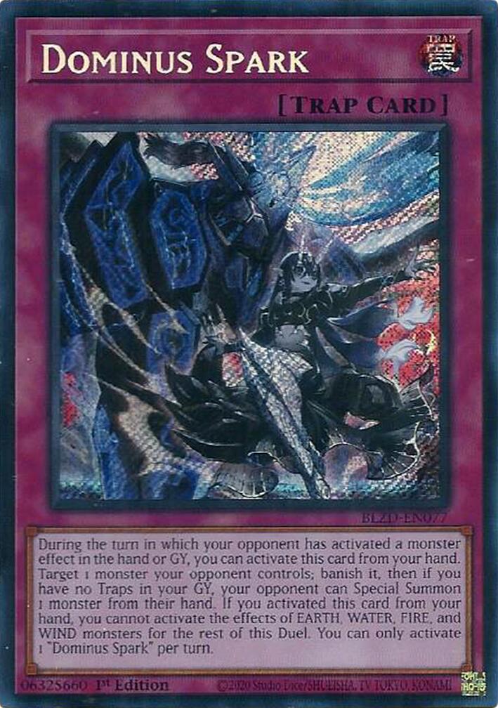 Dominus Spark [BLZD-EN077] Secret Rare | Exor Games Truro