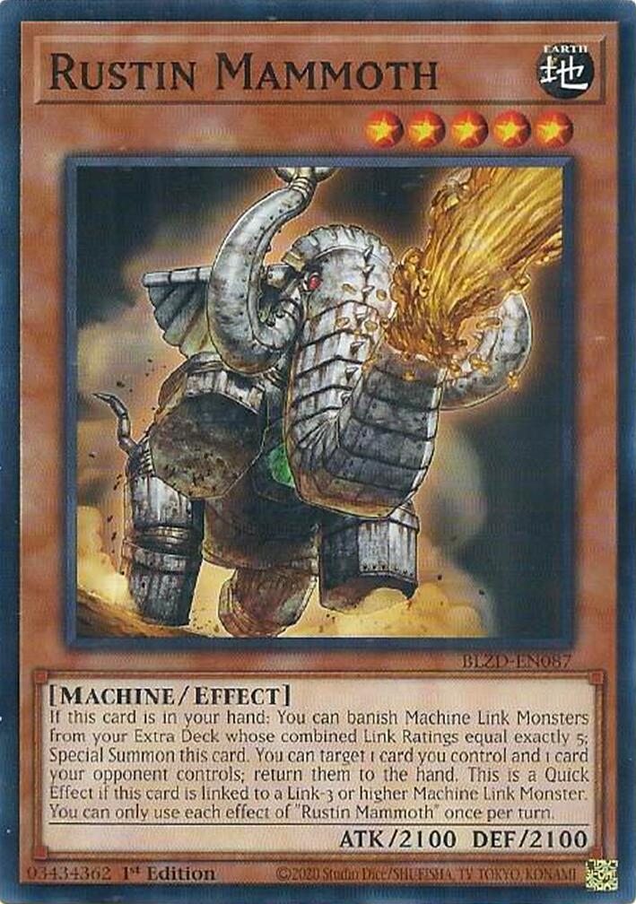 Rustin Mammoth [BLZD-EN087] Common | Exor Games Truro