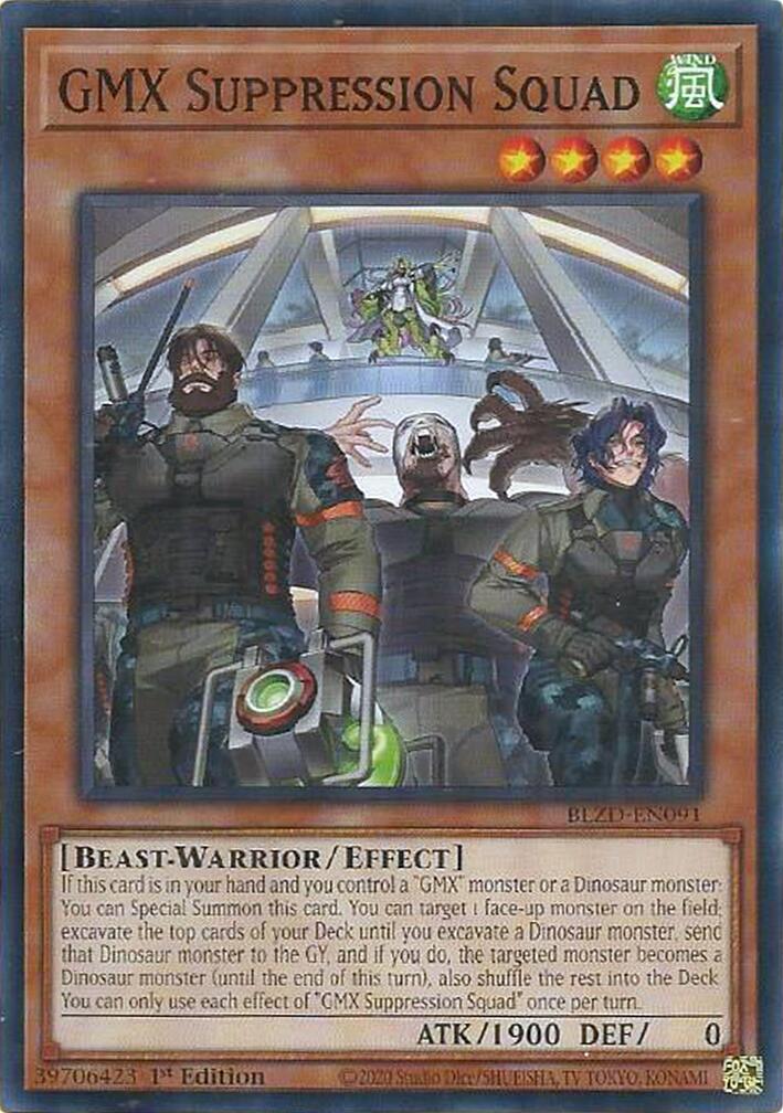 GMX Suppression Squad [BLZD-EN091] Common | Exor Games Truro