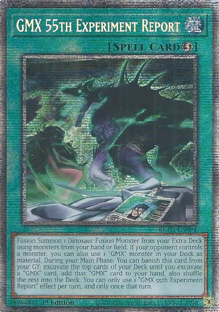 GMX 55th Experiment Report (Starlight Rare) [BLZD-EN094] Starlight Rare | Exor Games Truro