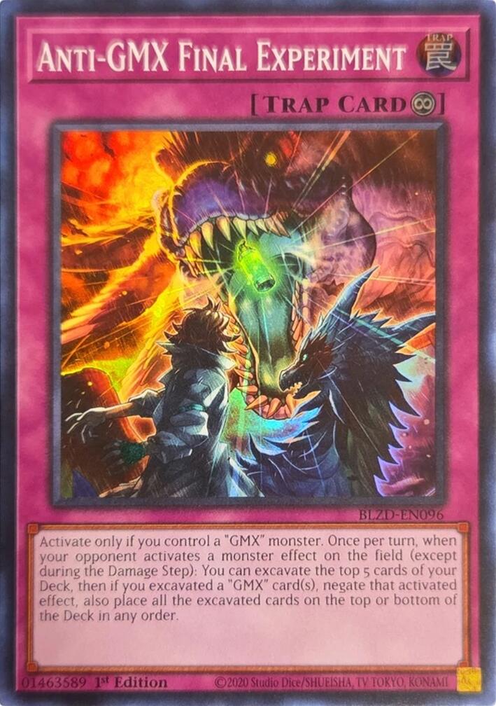 Anti-GMX Final Experiment [BLZD-EN096] Super Rare | Exor Games Truro