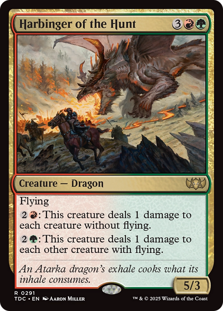 Harbinger of the Hunt [Tarkir: Dragonstorm Commander] | Exor Games Truro
