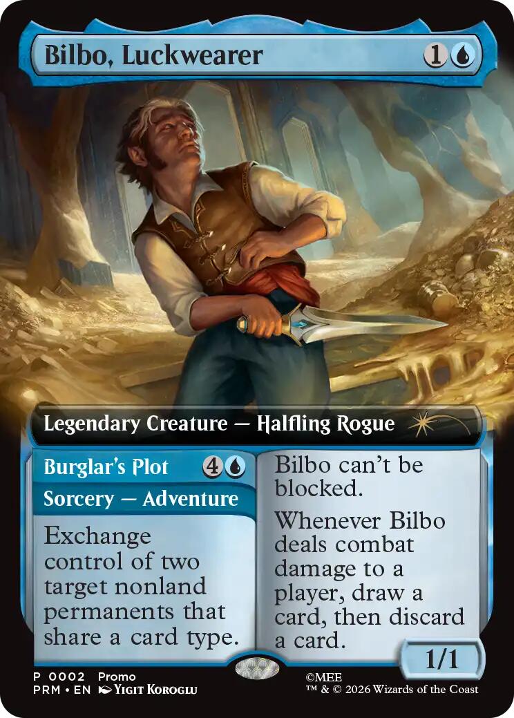 Bilbo, Luckwearer (Extended Art) [Media Promos] | Exor Games Truro