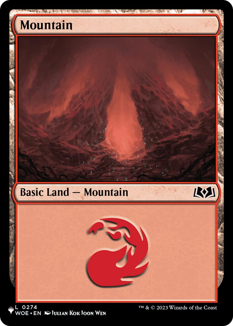 Mountain (0274) (WOE) [The List] | Exor Games Truro