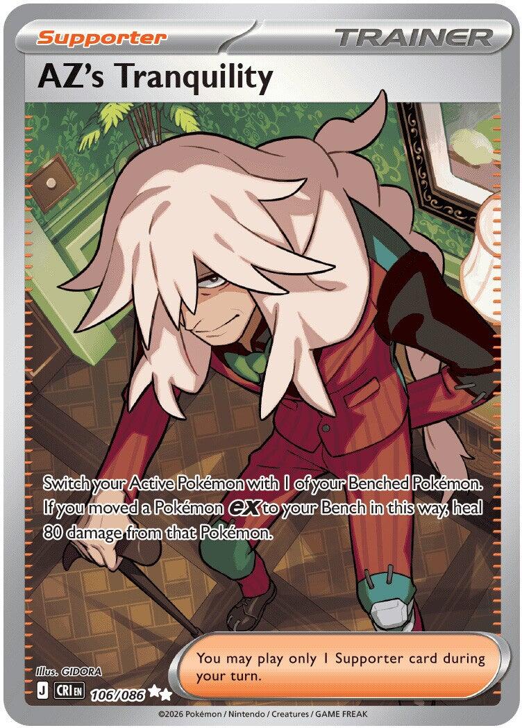 AZ's Tranquility (106/086) [Mega Evolution: Chaos Rising] | Exor Games Truro