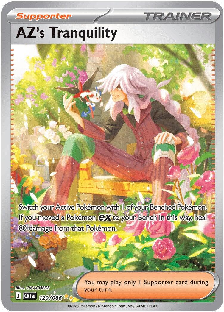 AZ's Tranquility (120/086) [Mega Evolution: Chaos Rising] | Exor Games Truro