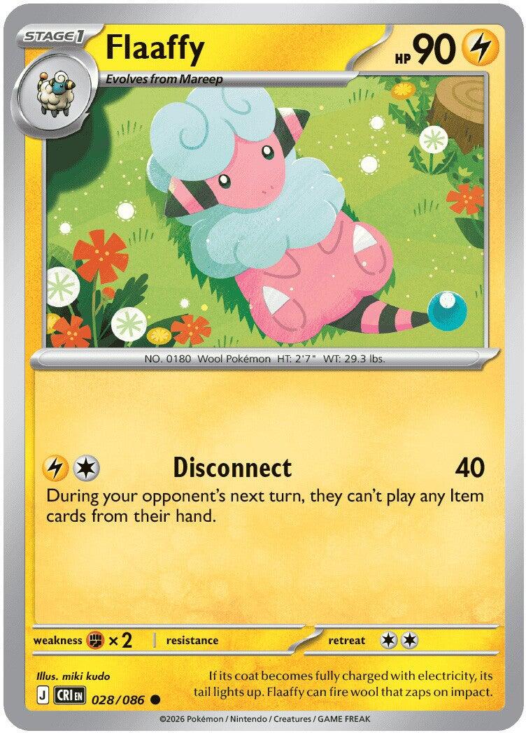 Flaaffy (028/086) [Mega Evolution: Chaos Rising] | Exor Games Truro