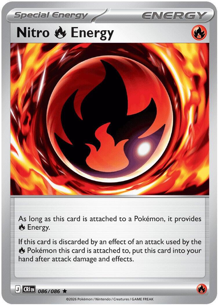 Nitro R Energy (086/086) [Mega Evolution: Chaos Rising] | Exor Games Truro