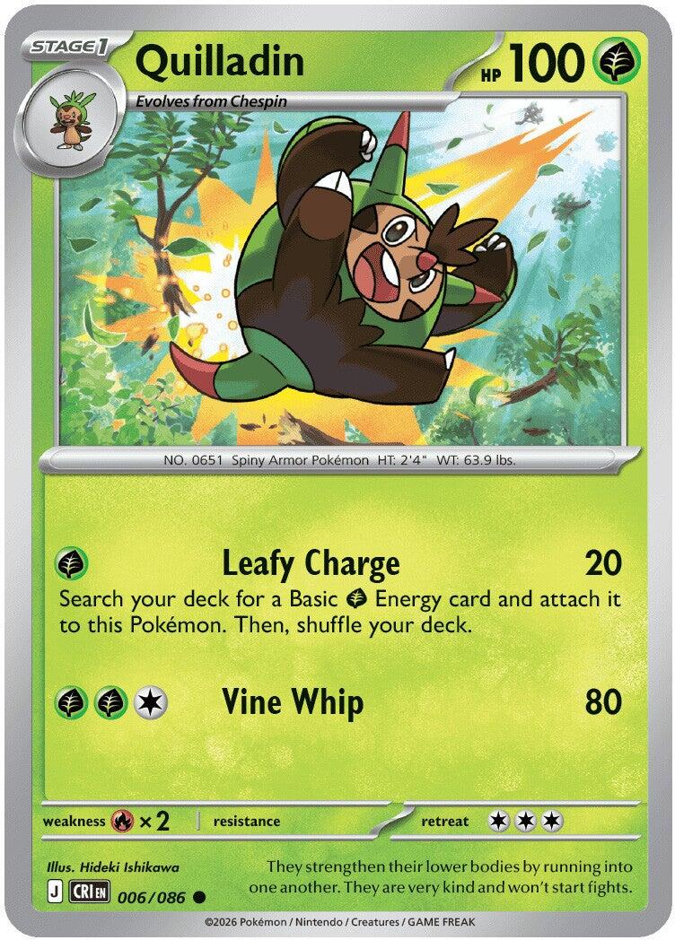 Quilladin (006/086) [Mega Evolution: Chaos Rising] | Exor Games Truro