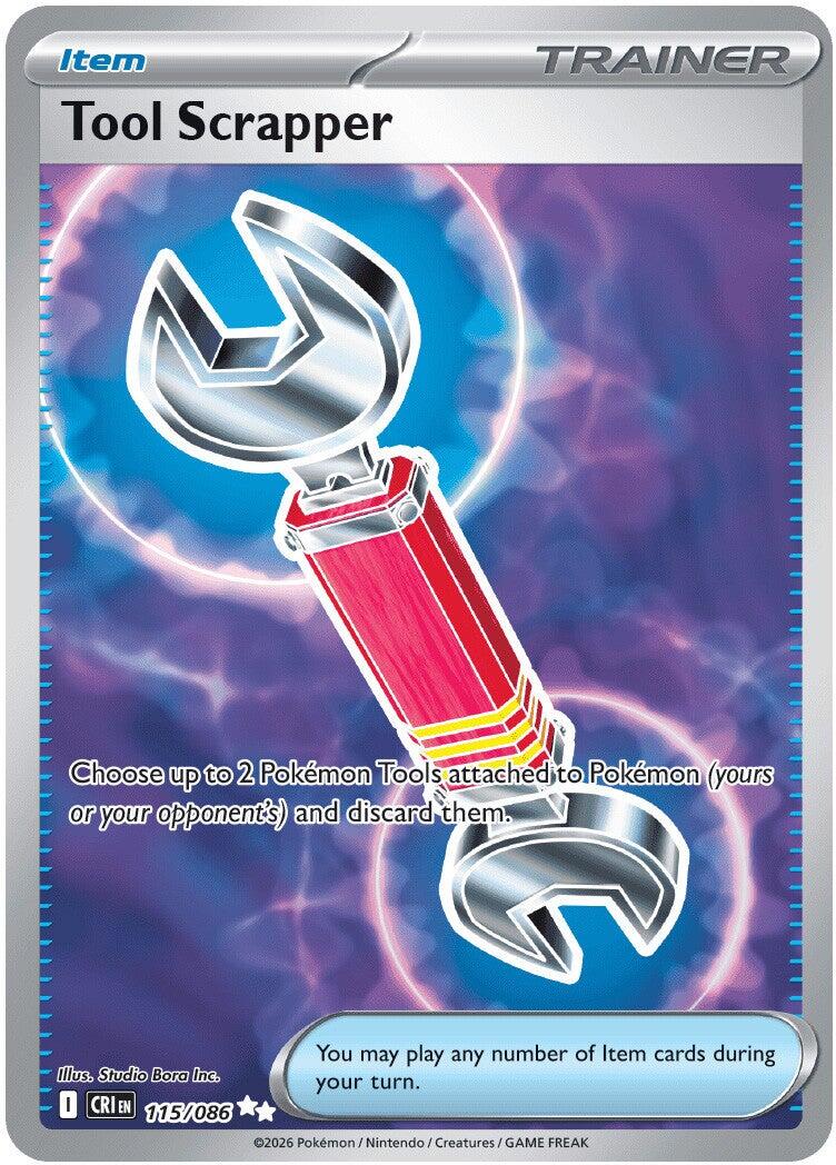 Tool Scrapper (115/086) [Mega Evolution: Chaos Rising] | Exor Games Truro