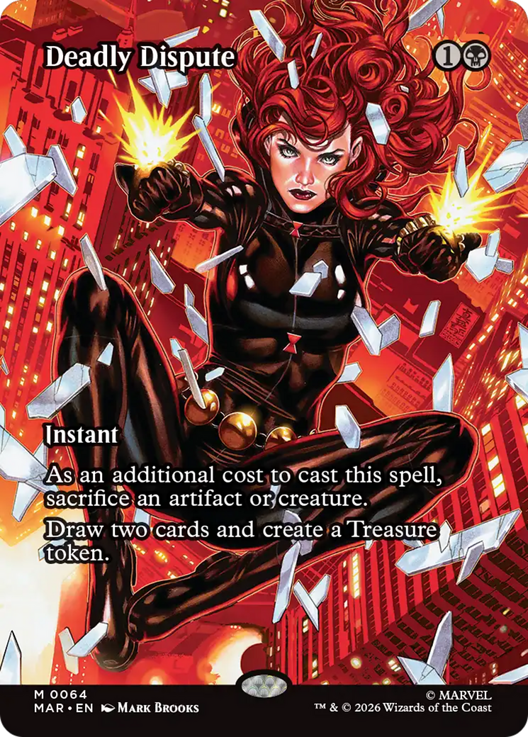 Deadly Dispute (Borderless) [Marvel Universe: Eternal-Legal] | Exor Games Truro