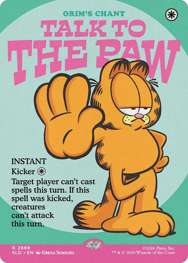 Talk to the Paw - Orim's Chant [Secret Lair Drop Series] | Exor Games Truro