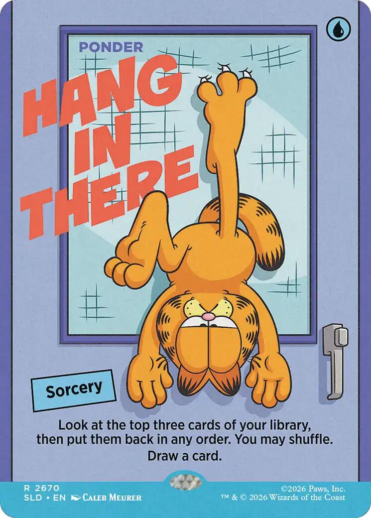Hang In There - Ponder [Secret Lair Drop Series] | Exor Games Truro