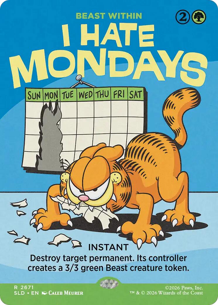 I Hate Mondays - Beast Within [Secret Lair Drop Series] | Exor Games Truro