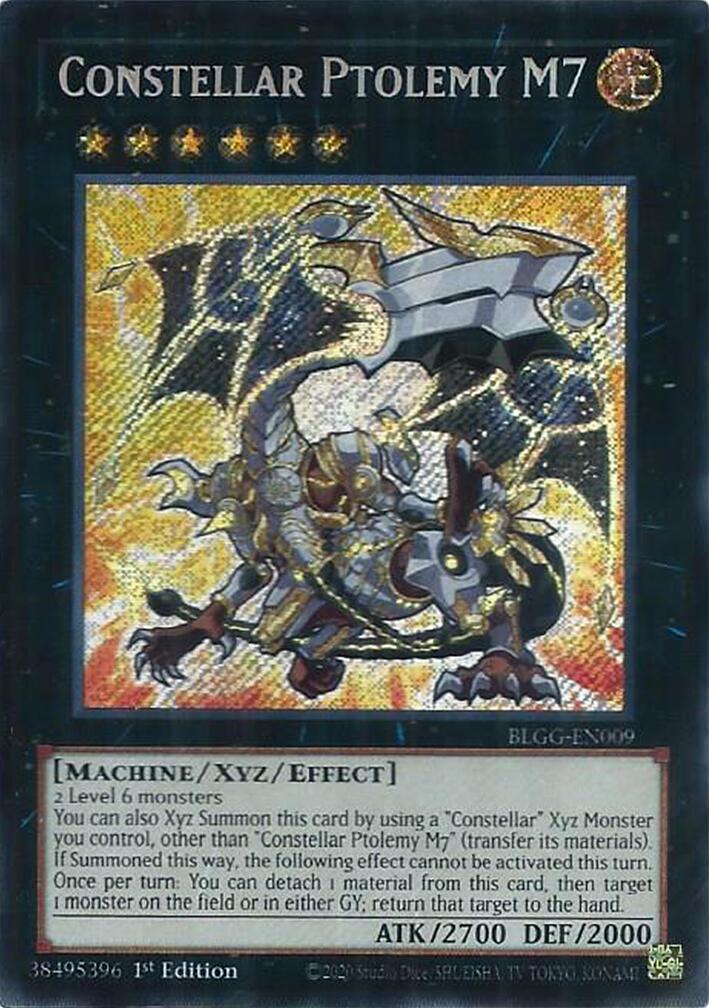 Constellar Ptolemy M7 [BLGG-EN009] Secret Rare | Exor Games Truro