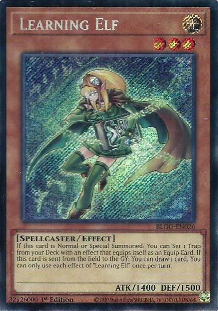 Learning Elf [BLGG-EN026] Secret Rare | Exor Games Truro