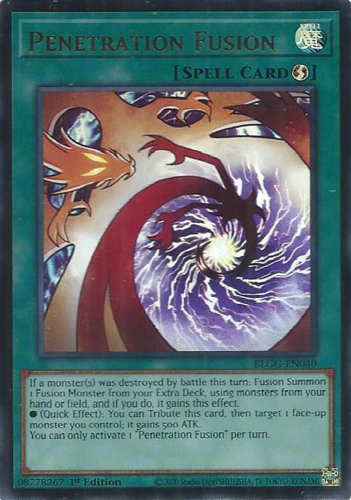 Penetration Fusion [BLGG-EN040] Ultra Rare | Exor Games Truro