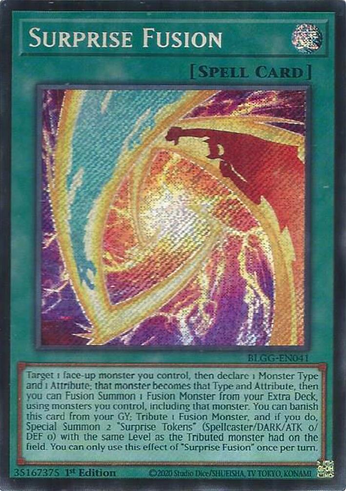 Surprise Fusion [BLGG-EN041] Secret Rare | Exor Games Truro