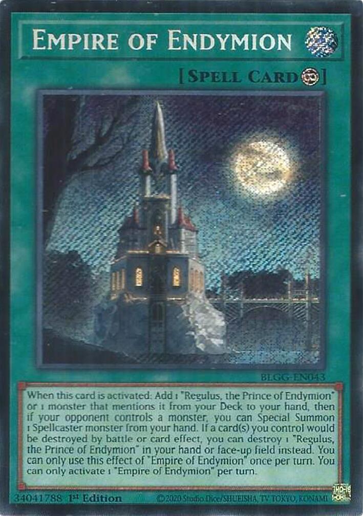 Empire of Endymion [BLGG-EN043] Secret Rare | Exor Games Truro