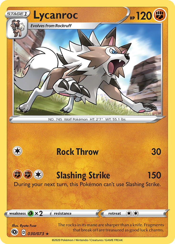 Lycanroc (030/073) [Sword & Shield: Champion's Path] | Exor Games Truro