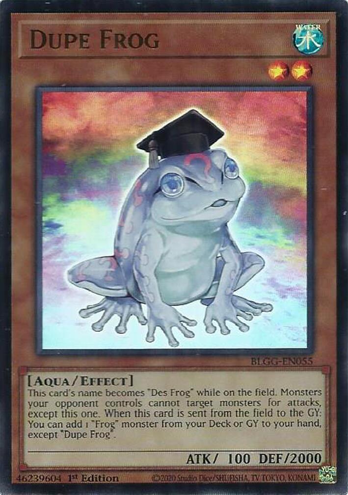 Dupe Frog [BLGG-EN055] Ultra Rare | Exor Games Truro