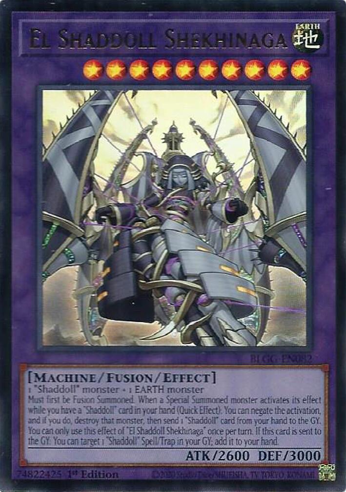 El Shaddoll Shekhinaga [BLGG-EN082] Ultra Rare | Exor Games Truro
