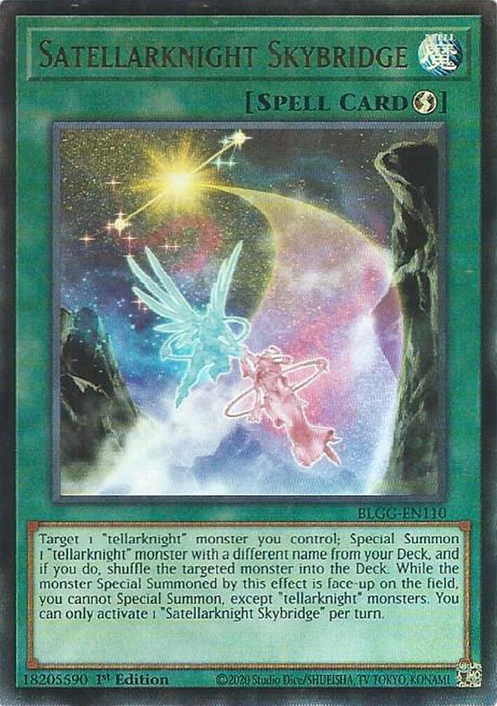 Satellarknight Skybridge [BLGG-EN110] Ultra Rare | Exor Games Truro