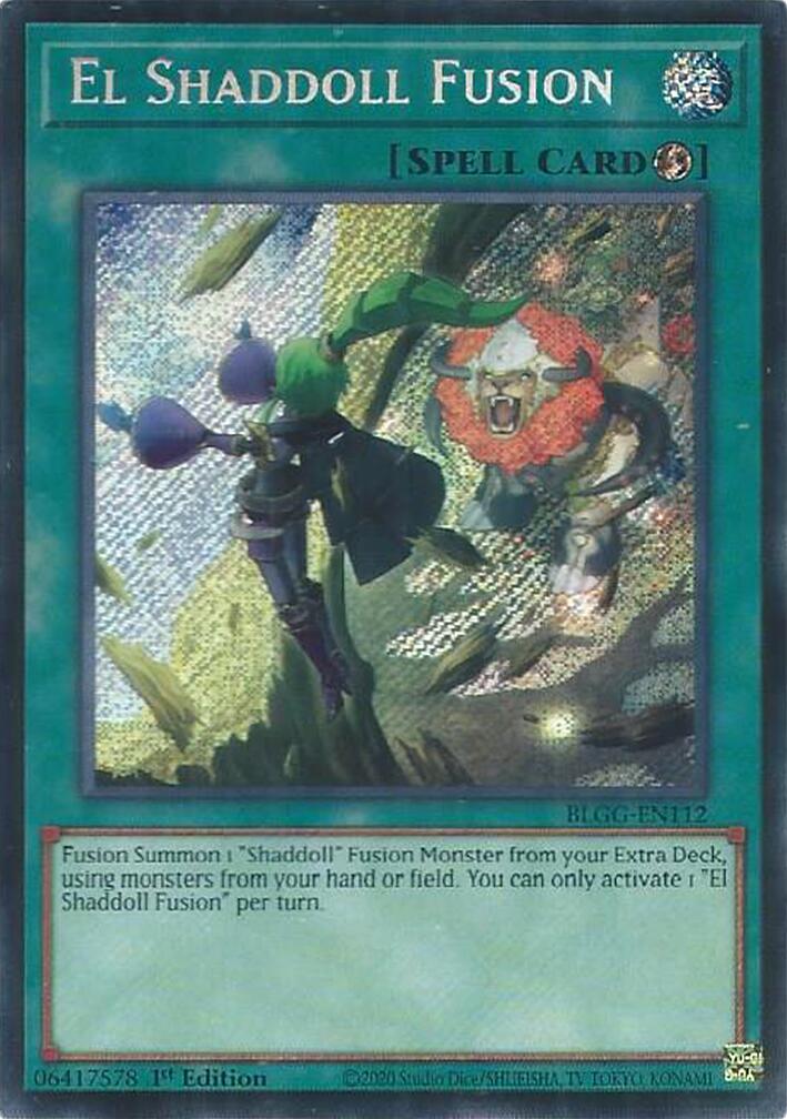 El Shaddoll Fusion [BLGG-EN112] Secret Rare | Exor Games Truro