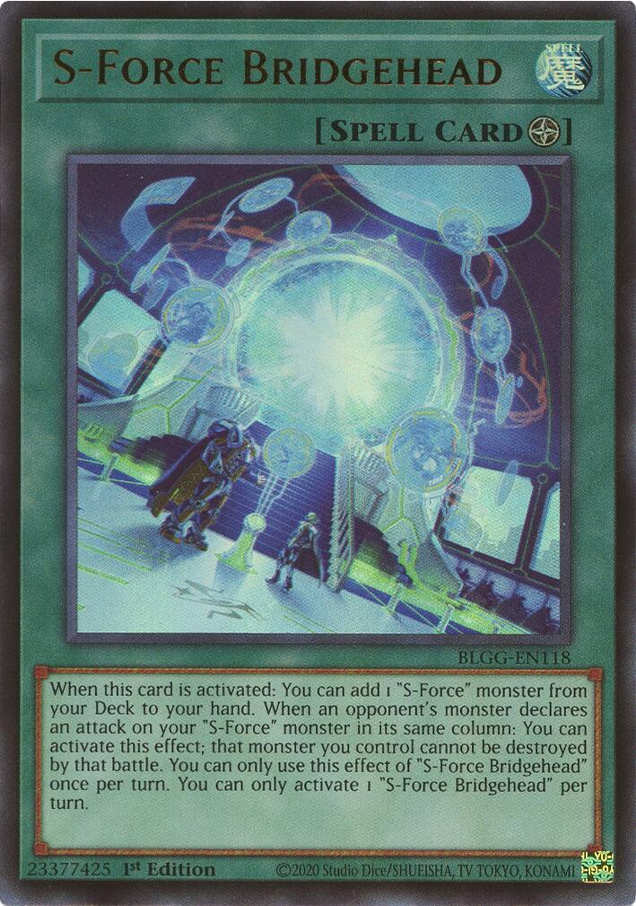 S-Force Bridgehead [BLGG-EN118] Ultra Rare | Exor Games Truro