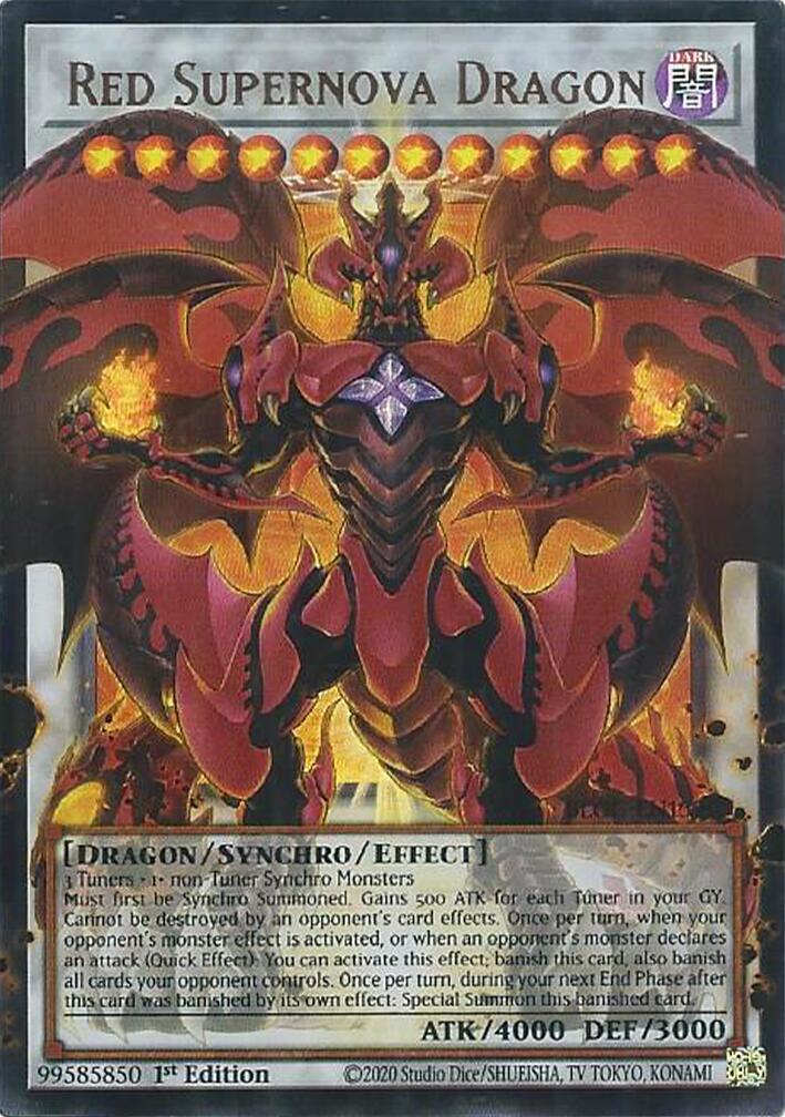 Red Supernova Dragon [BLGG-EN139] Ultra Rare | Exor Games Truro