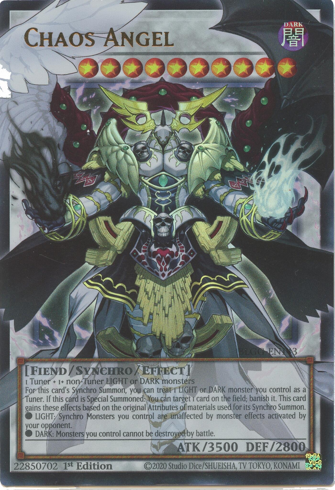 Chaos Angel [BLGG-EN143] Ultra Rare | Exor Games Truro