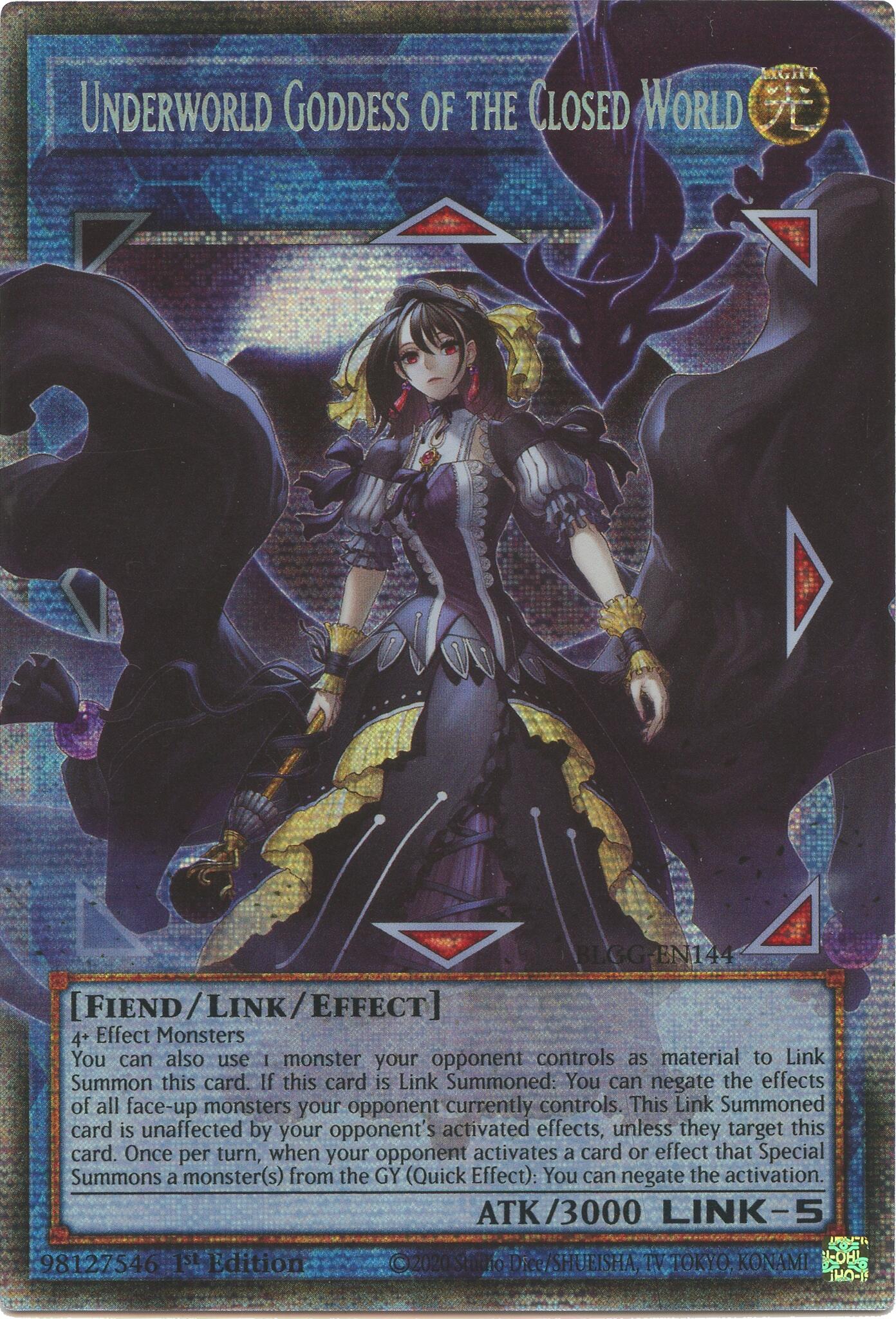 Underworld Goddess of the Closed World (Starlight Rare) [BLGG-EN144] Starlight Rare | Exor Games Truro