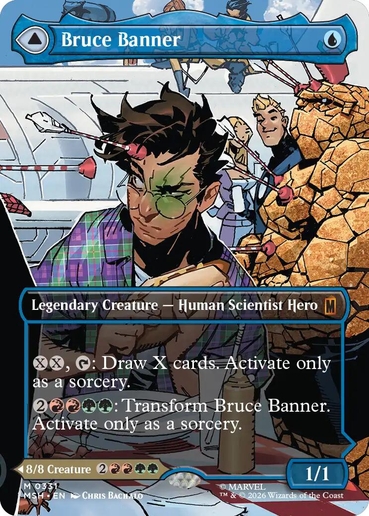 Bruce Banner (Borderless) (0331) [Marvel Super Heroes] | Exor Games Truro