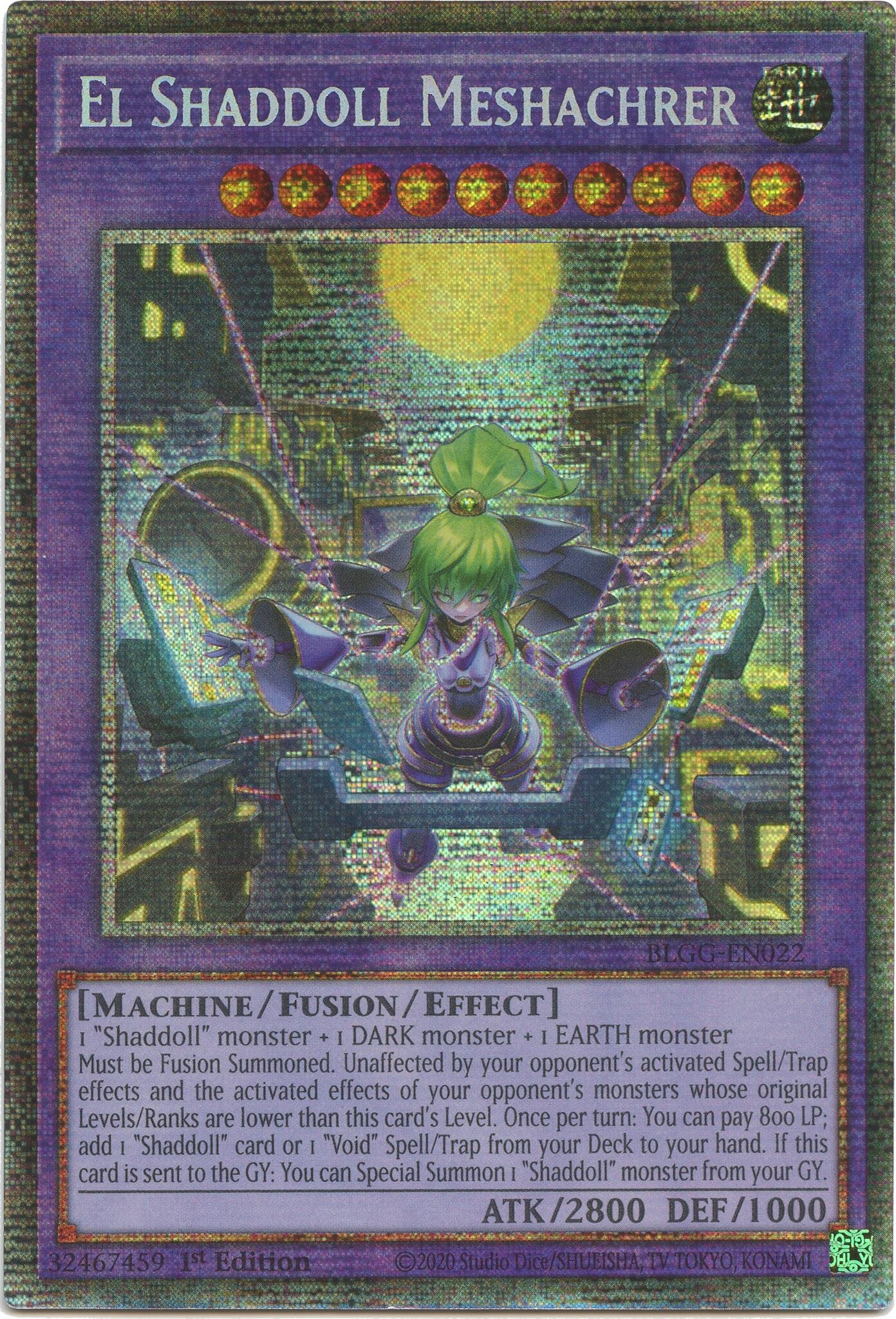 El Shaddoll Meshachrer (Starlight Rare) [BLGG-EN022] Starlight Rare | Exor Games Truro