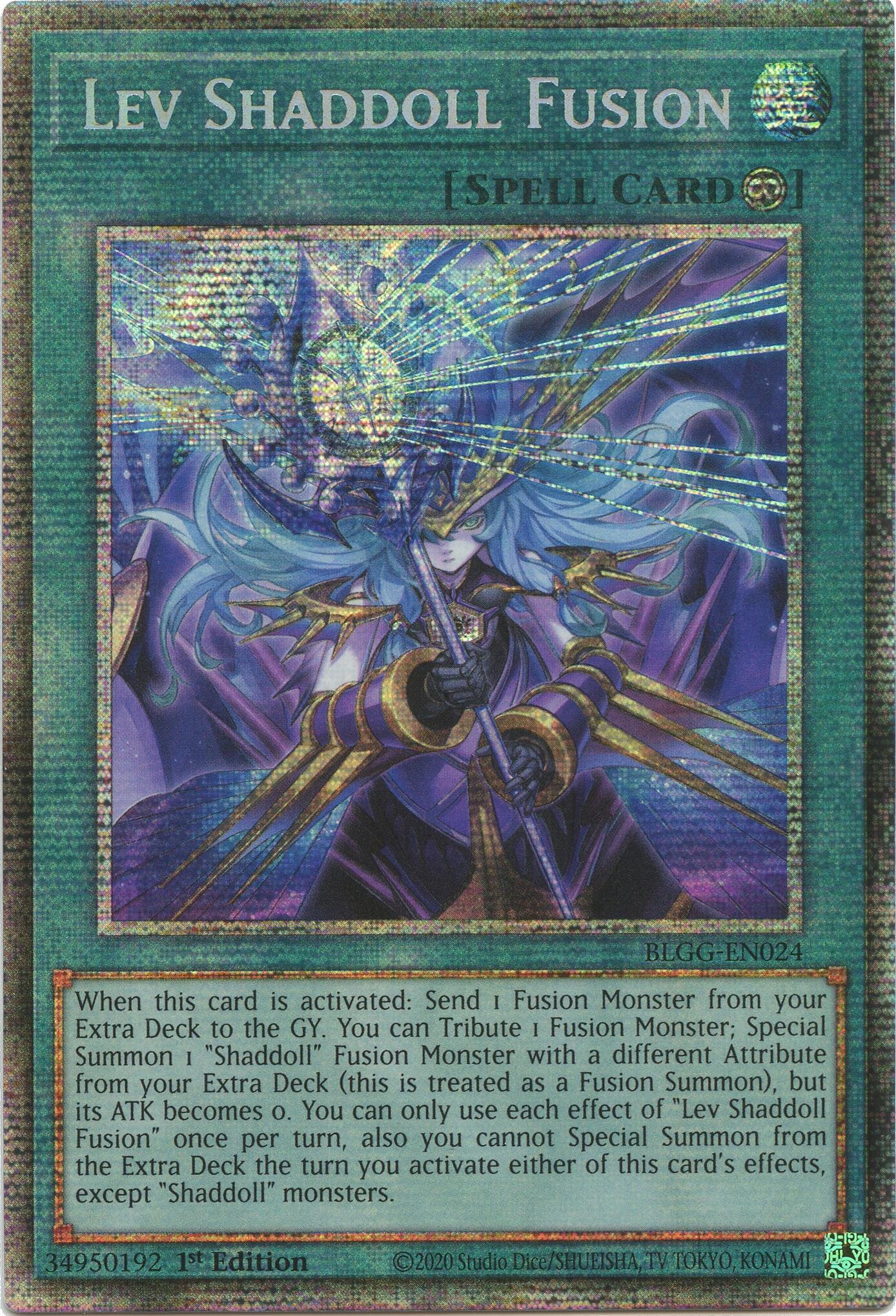 Lev Shaddoll Fusion (Starlight Rare) [BLGG-EN024] Starlight Rare | Exor Games Truro