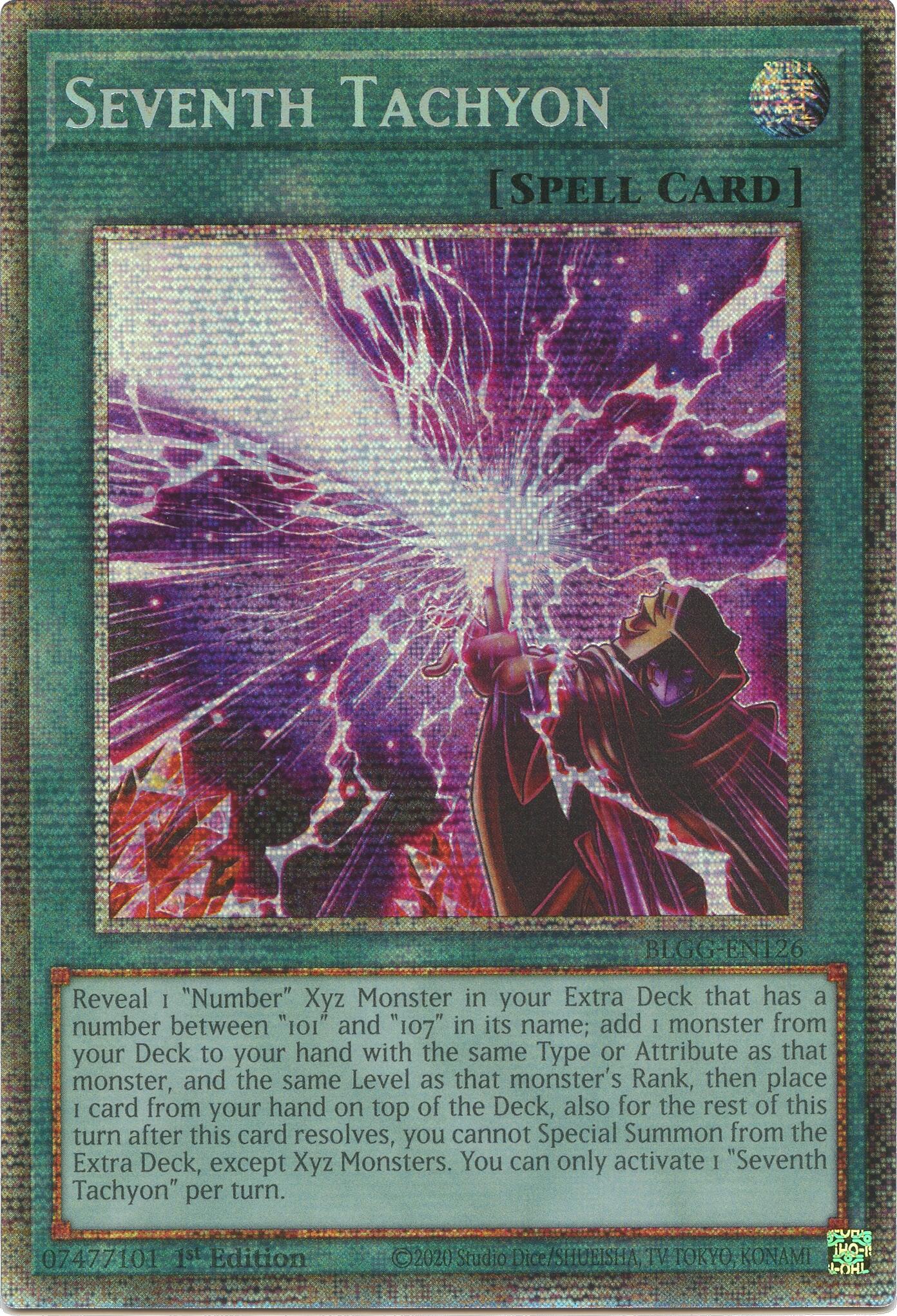 Seventh Tachyon (Starlight Rare) [BLGG-EN126] Starlight Rare | Exor Games Truro