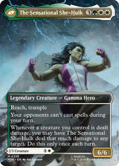 Jennifer Walters // The Sensational She-Hulk (Borderless) (0328) [Marvel Super Heroes] | Exor Games Truro