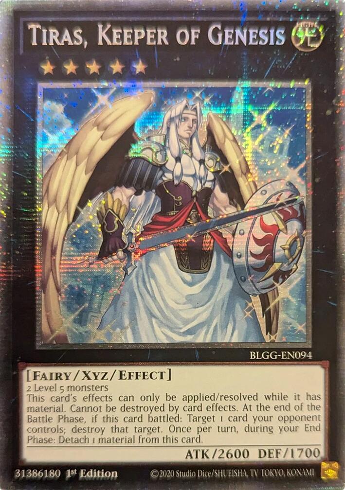 Tiras, Keeper of Genesis (Starlight Rare) [BLGG-EN094] Starlight Rare | Exor Games Truro