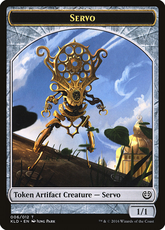 Servo Token (006/012) [Kaladesh Tokens] | Exor Games Truro