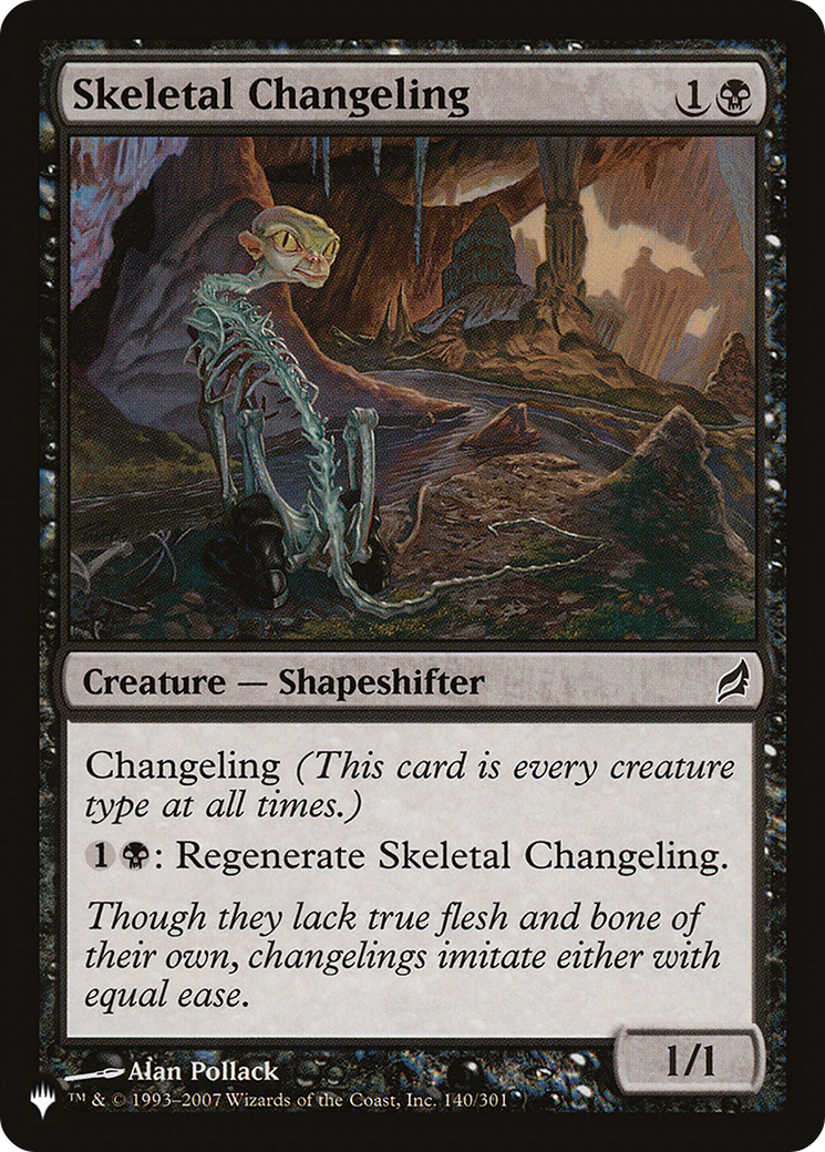 Skeletal Changeling [The List] | Exor Games Truro
