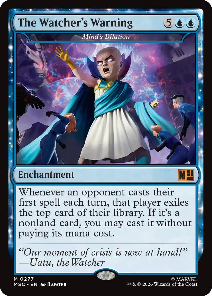 The Watcher's Warning - Mind's Dilation [Marvel Super Heroes Commander] | Exor Games Truro