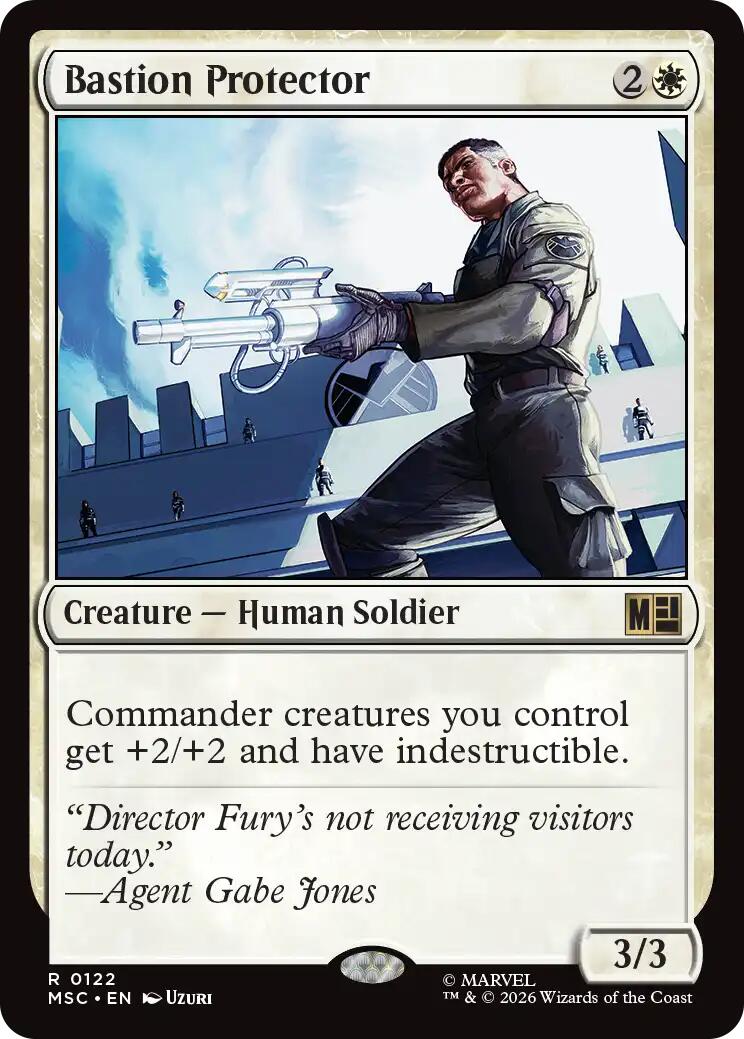 Bastion Protector (Surge Foil) [Marvel Super Heroes Commander] | Exor Games Truro