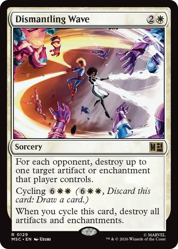 Dismantling Wave (Surge Foil) [Marvel Super Heroes Commander] | Exor Games Truro