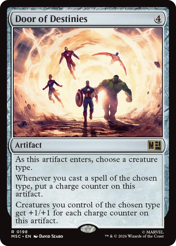 Door of Destinies (Surge Foil) [Marvel Super Heroes Commander] | Exor Games Truro