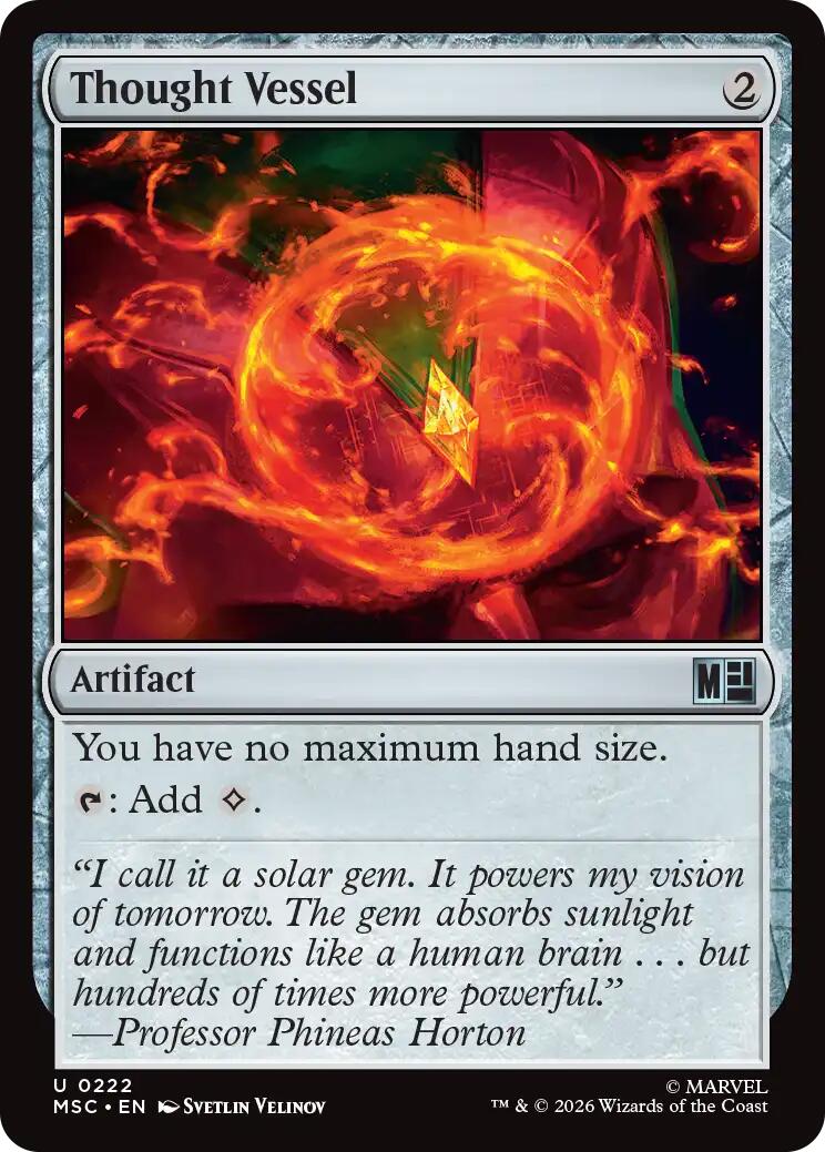 Thought Vessel (Surge Foil) [Marvel Super Heroes Commander] | Exor Games Truro