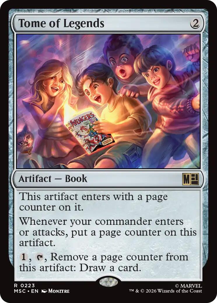 Tome of Legends (Surge Foil) [Marvel Super Heroes Commander] | Exor Games Truro