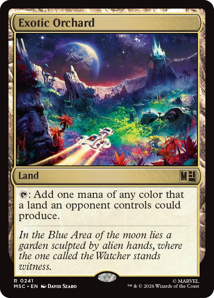 Exotic Orchard (Surge Foil) [Marvel Super Heroes Commander] | Exor Games Truro