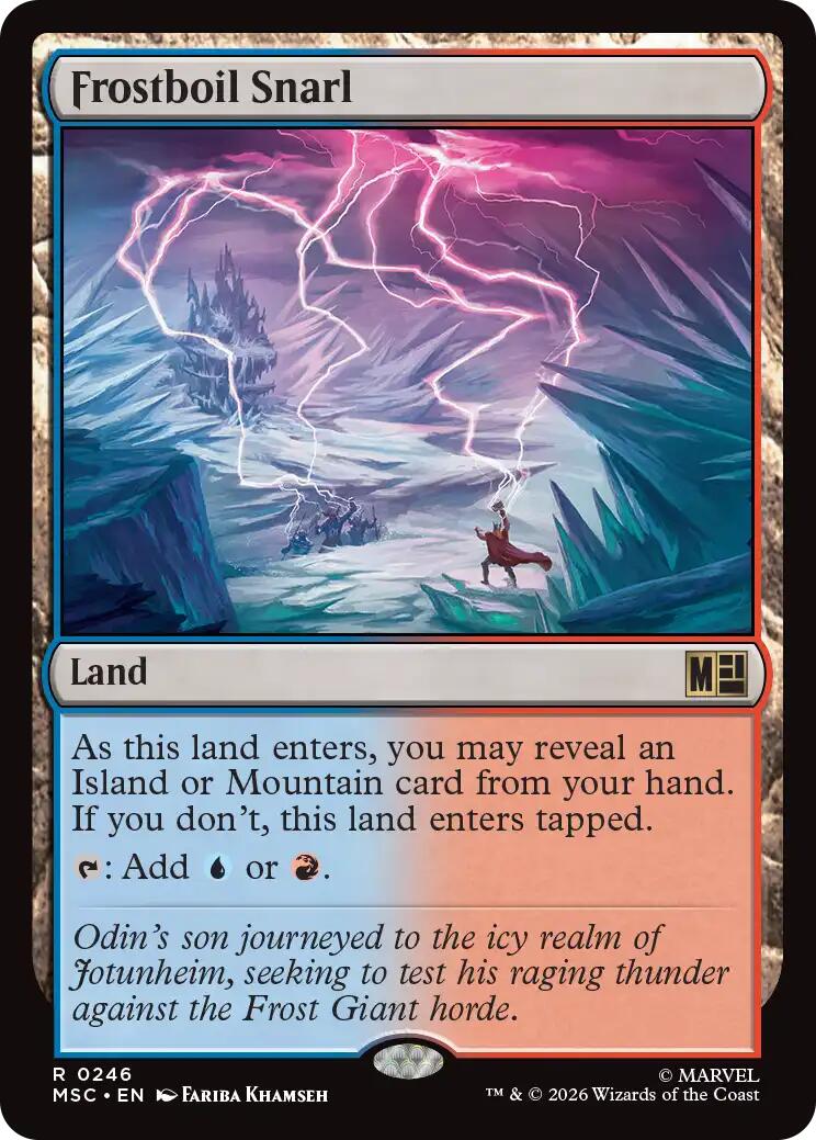 Frostboil Snarl (Surge Foil) [Marvel Super Heroes Commander] | Exor Games Truro